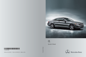 2014 Mercedes Benz CL Operator Manual
